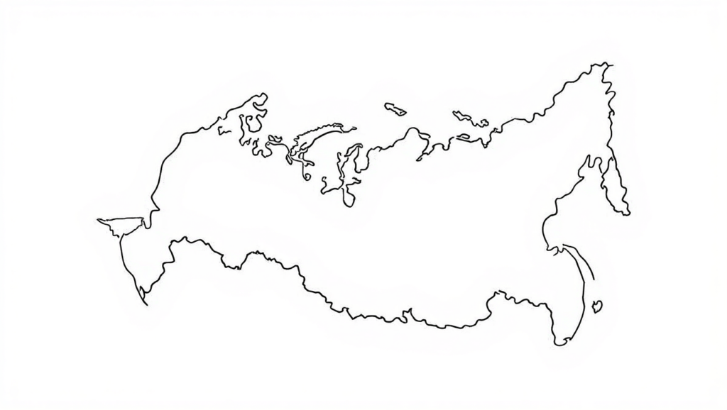 контуры границ России