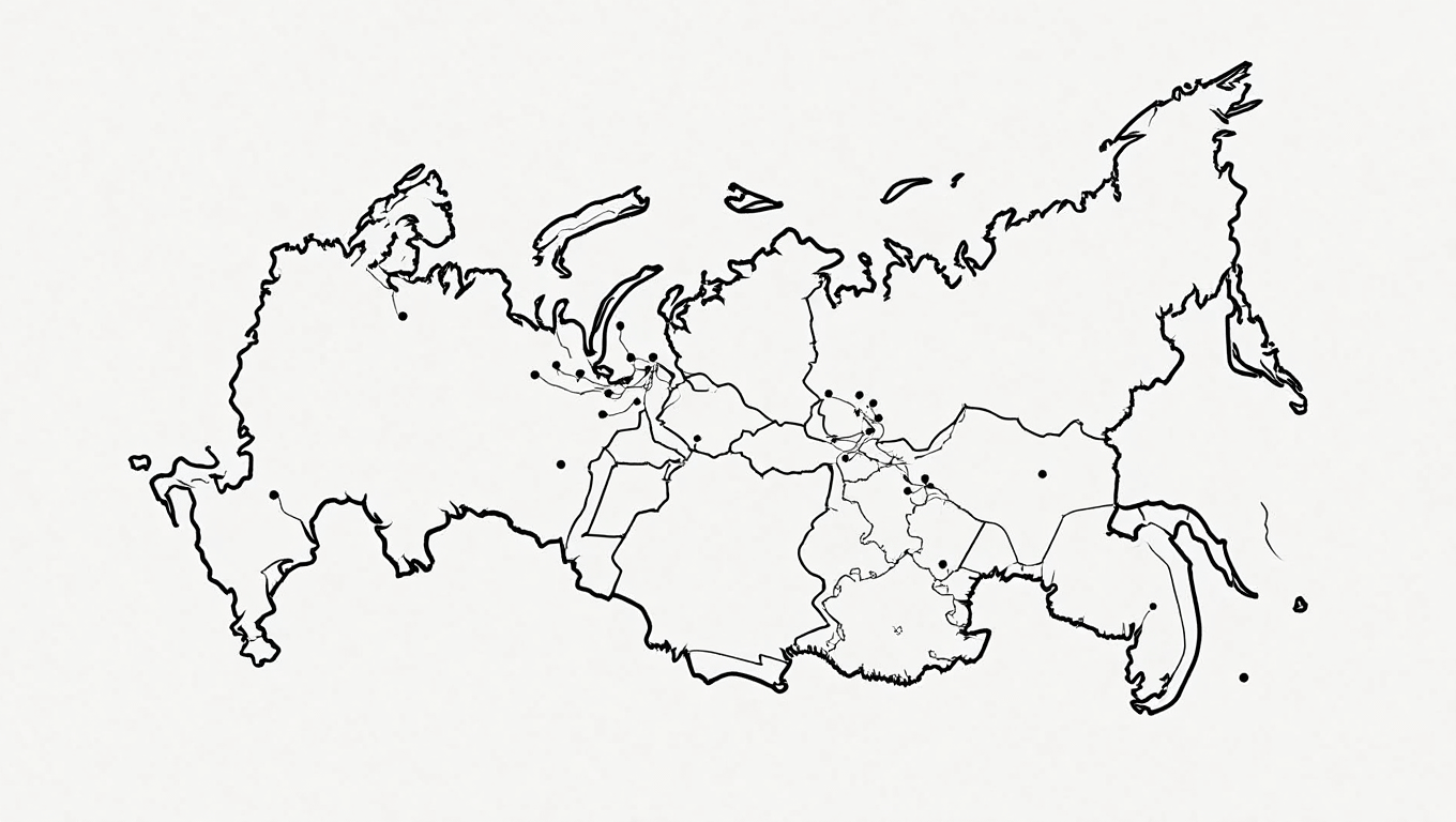 карта России
