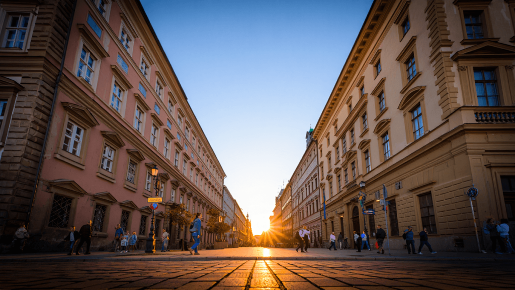 улицы города