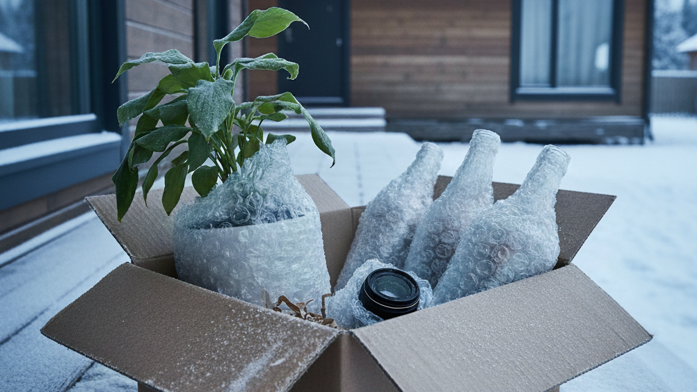 нельзя перевозить зимой