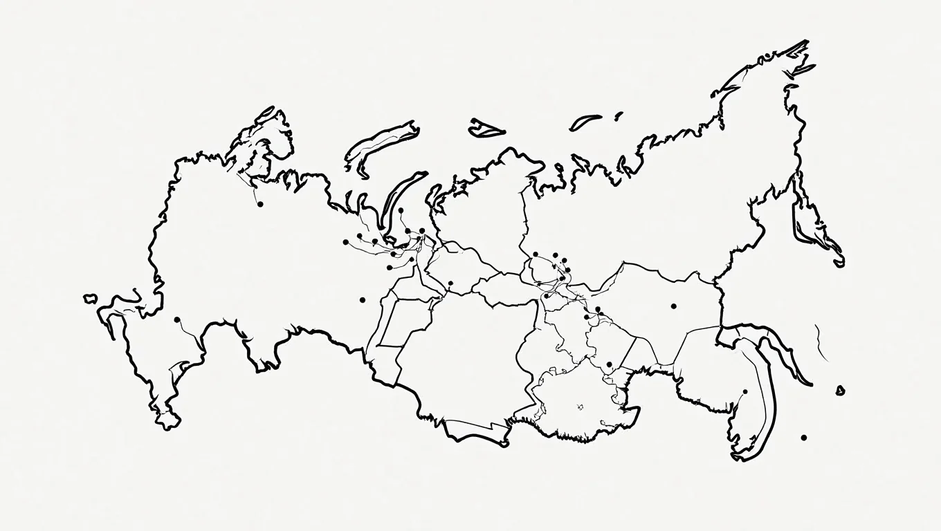 карта России