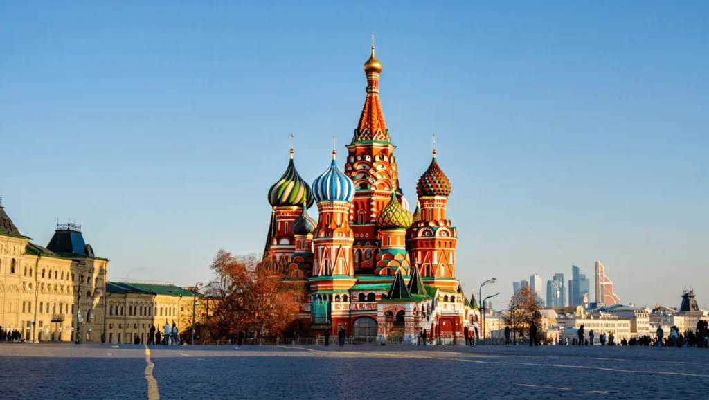 разноцветный кремль